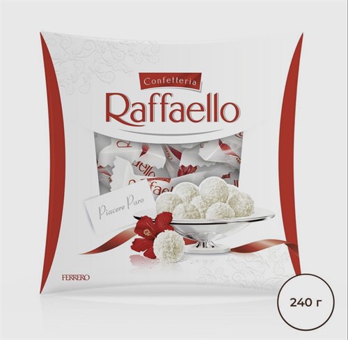 Конфеты в коробке Raffaello, с цельным миндальным орехом, в кокосовой обсыпке, 240 г 3227 - фото 10448