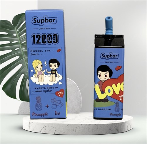 Supbar Juice box - 12000 затяжек 3522 - фото 11262