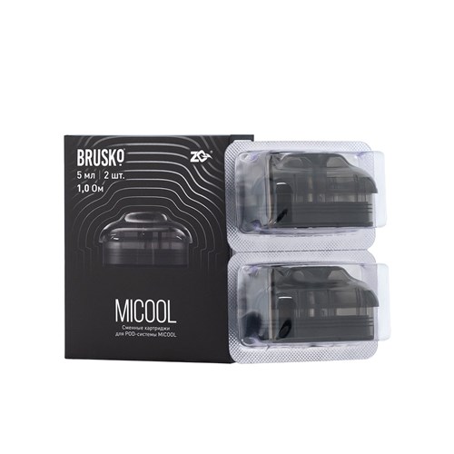 Картридж Brusko ZQ Micool 5 мл 1.0 Ом 2 шт 2535 - фото 8097