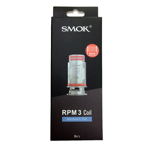 Испарители SMOK RPM 3 Meshed 0.15ohm (5 штук) 2808 - фото 8954