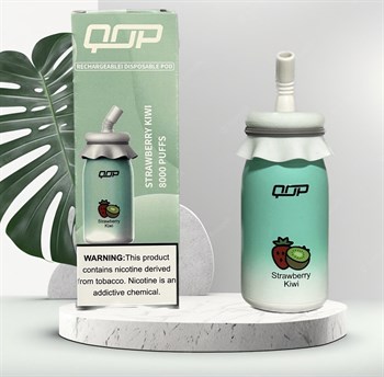 Qop Milk Bottle - 8000 затяжек 3552