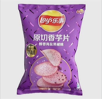 Чипсы Lay's из таро со вкусом перца, 65 г 4044