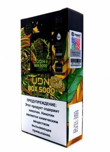 UDN BOX 5000 (перезаряжаемая-перезаправляемая) - 5000 затяжек 2162