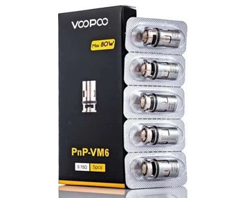 Испарители Voopoo PnP-VM6 Mesh (DRAG S/X) 60-80W PNP-VM6 (в уп 5шт.) 2805